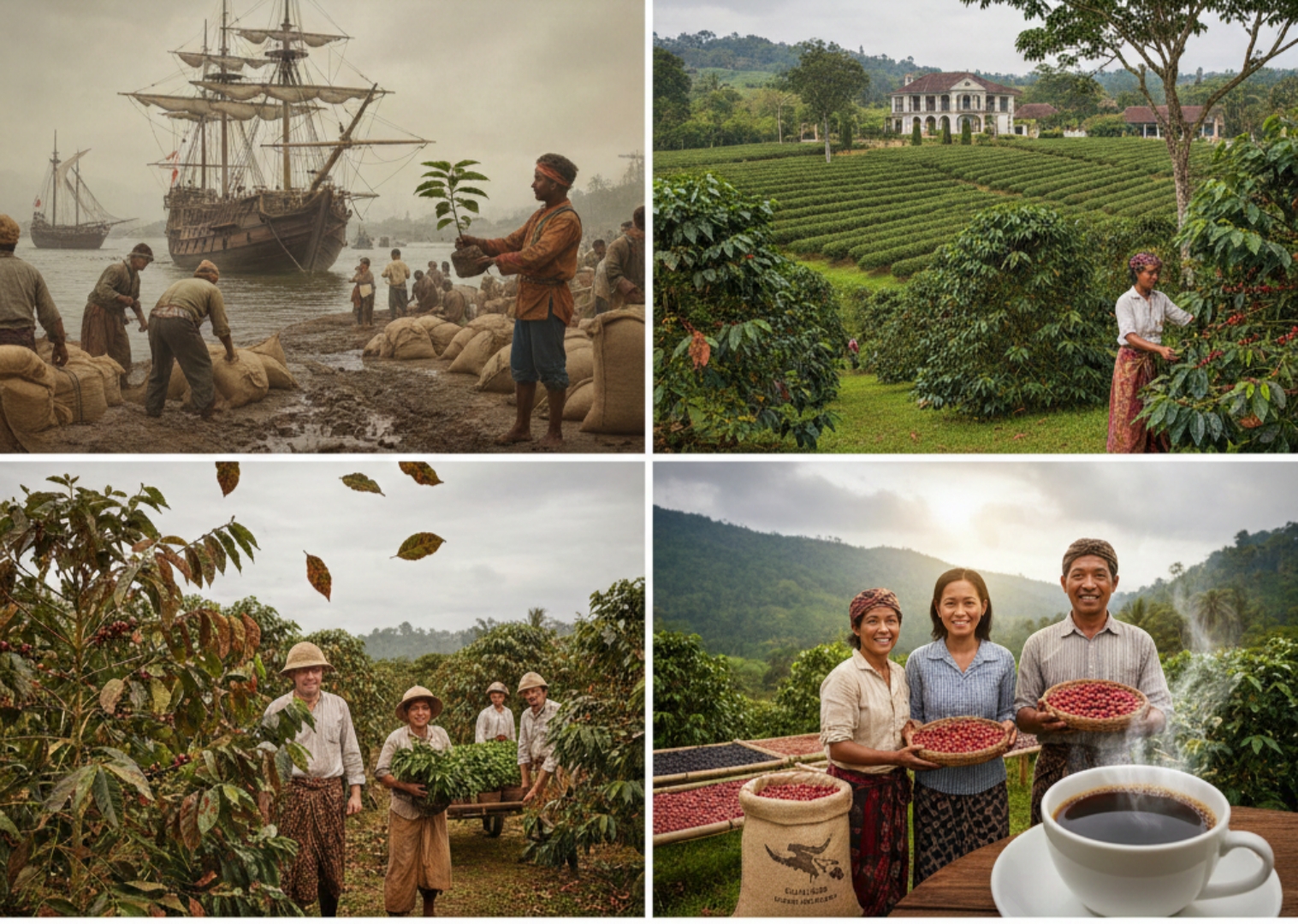 Sejarah Kopi Indonesia: Dari Masa Kolonial hingga Kini