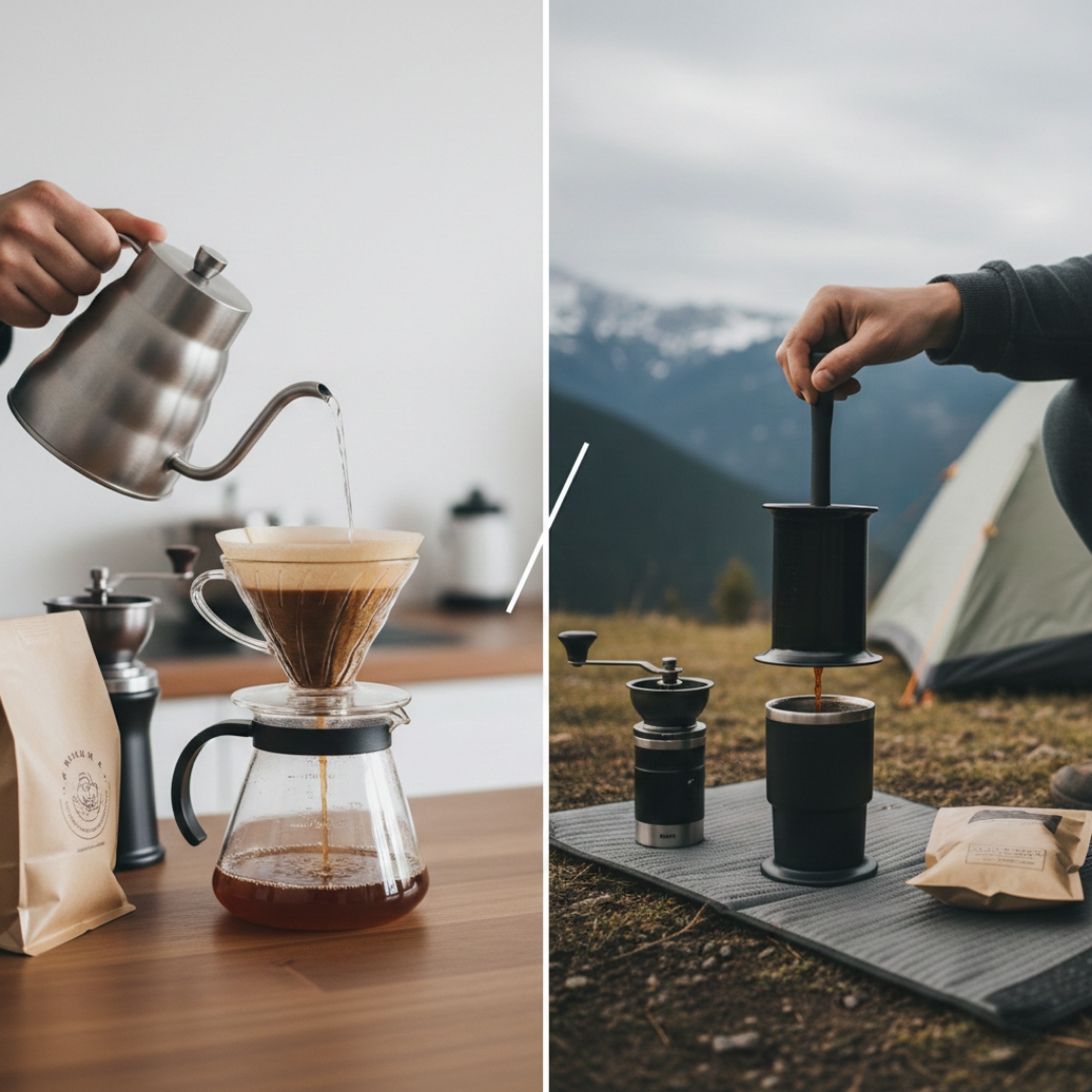 Manual Brewing: V60 vs Aeropress